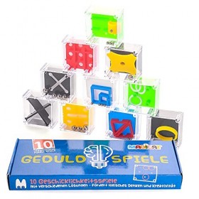 Magicat 10 Mini Puzzles | Jeux éducatifs daptitude et dingénierie pour Enfants | Puzzle Jeux avec différents Niveaux | Joue
