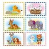 CLEMENTONI Cubo Animales 6pzs Does Not Apply 6 Cubes Disney 3 Ans-Jouet pour Future-Matériaux 100% recyclés-Fabriqué en Itali