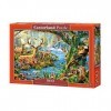 Castorland- Forest Puzzle, CSB52929, Coloris Assortis