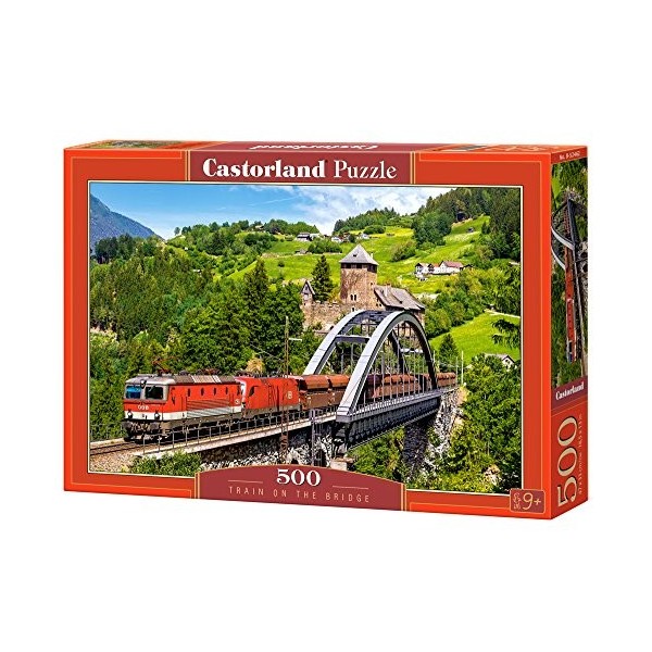 Castorland - B-52462 - Puzzle - Train sur Le Pont - 500