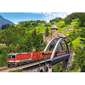 Castorland - B-52462 - Puzzle - Train sur Le Pont - 500