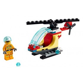 LEGO City Fire 30566 Kit dhélicoptère en plastique