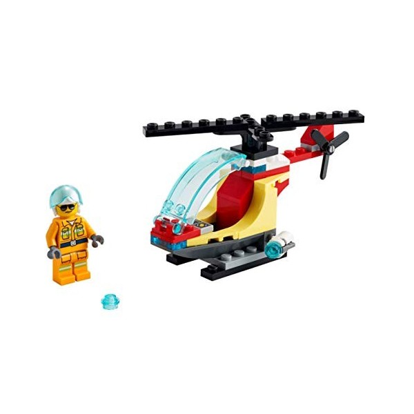 LEGO City Fire 30566 Kit dhélicoptère en plastique