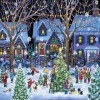 Puzzle de Noël, 1000 pièces Arbre de Noël Décoration de jardin Puzzle Éducation Jeu de Puzzle Jouets DIY Art mural Décoration