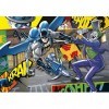 Clementoni- Batman Supercolor Glowing Lights-Batman-104 Pièces, Enfants 6 Ans, Puzzle Dessin Animé-Fabriqué en Italie, 27175