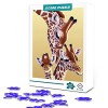 Puzzle 1000 pièces Adultes Girafe Animale Puzzle Casse tête Adulte pour Adultes et Enfants dès 14 Ans - Premium Puzzle de qua