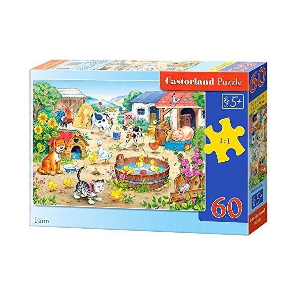 Castorland - B-06663-1 - Puzzle - La Ferme - 60 Pièces