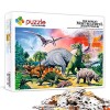 Puzzle 1000 Pieces Dinosaure Puzzle Puzzle Friends Jeu de Cerveau Puzzle en lentraînement cérébral des Enfants et des Adoles