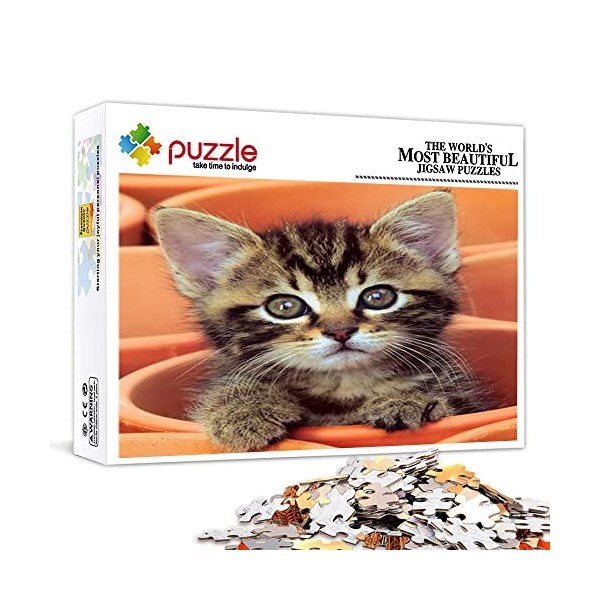 Puzzle Adulte 1000 pièces Porc Puzzle Puzzle Friends Jeu de Cerveau Puzzle en lentraînement cérébral des Enfants et des Adol