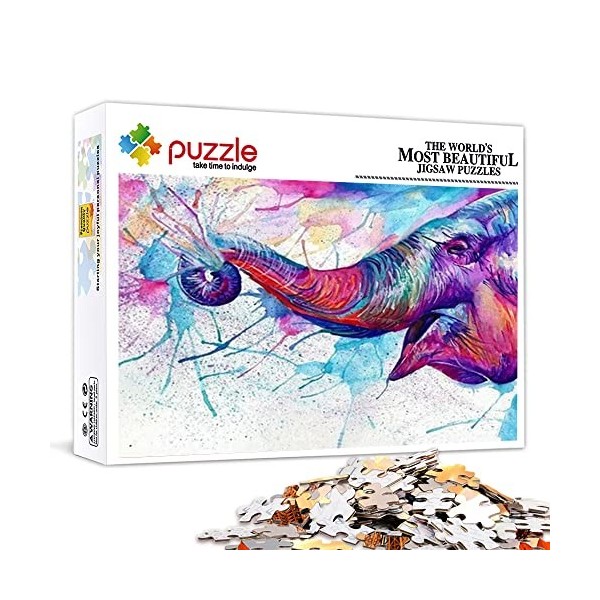 Puzzle Friends 1000 pièces Cool Bouledogue Puzzle Puzzle Friends Décoration dintérieur Bricolage Puzzle pour Adultes Ados En