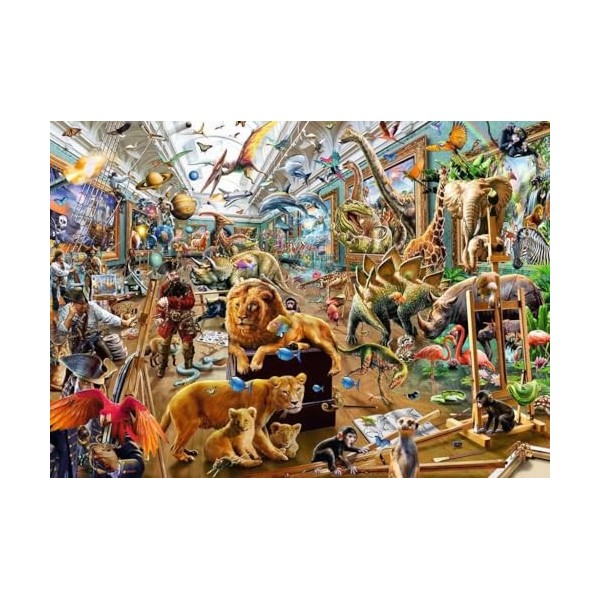 Ravensburger - Puzzle 1000 pièces - Le musée vivant - Adultes et enfants dès 14 ans - Puzzle de qualité supérieure - 16996