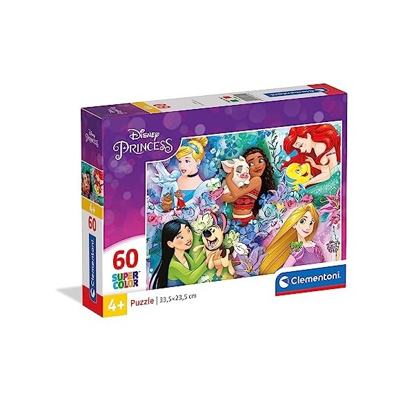 Clementoni- Disney Princess, 26995, Multicolore