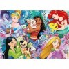 Clementoni- Disney Princess, 26995, Multicolore