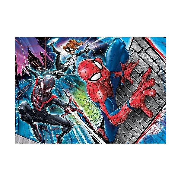 Clementoni- Supercolor Collection-Spider-Man-60 pièces- 26048