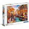 Clementoni-Clementoni-35063-Sunset Over Venice-500 pièces, 35063, Multicolore