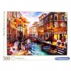 Clementoni-Clementoni-35063-Sunset Over Venice-500 pièces, 35063, Multicolore