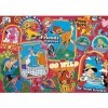 Trefl-Disney:Au Fil des Ans-Puzzle de 500 pièces-Puzzle avec Personnages de Films animés Disney, Collage coloré, DIY, Amuseme