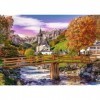 Trefl- Bavière dautomne 1000 Pièces Paysage de Montagne Pic Belle Vue DIY Divertissement Créatif Cadeau Amusement Puzzles Cl