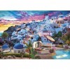 Clementoni - Vue sur la Grèce - Puzzle de 500 Pièces - Jeu de Patience et de Réflexion - Format Paysage - Image Net - Décorat