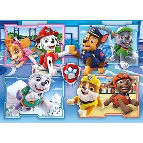 Clementoni PatPatrouille-2x60 enfant-boîte de 2 puzzles 60 pièces -fabriqué en Italie, 5 ans et plus, 21617, No Color