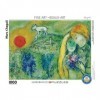 Eurographics Puzzle 1000 pièces « Marc Chagall : Les Amoureux de Vence », Multicolore