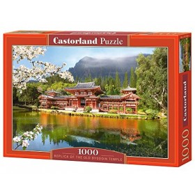 Castorland - Puzzle 1000 pièces - Réplique du Vieux Temple Byodoin