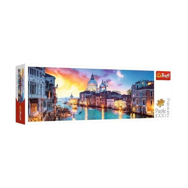 Trefl 916 29037, Venedig, Italien EA 1000 Teile, Premium Quality, für Erwachsene und Kinder AB 12 Jahren 1000pcs Panorama-Can