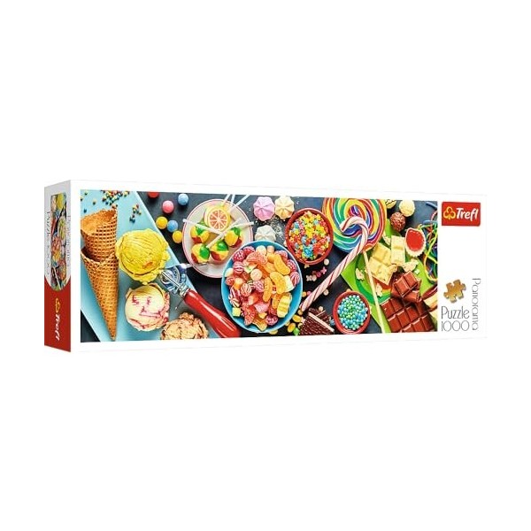Trefl- Panorama Haute Qualité Douceurs Glaces Bonbons Chocolat Sucettes pour Adultes et Enfants à partir de 12 Ans 2000 Premi