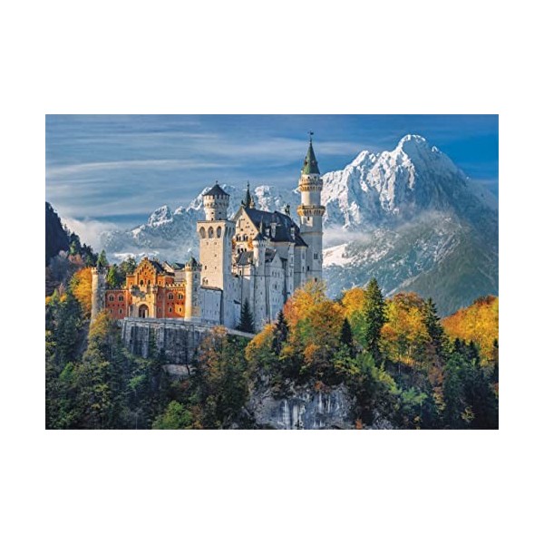 Clementoni - Château Neuschwanstein - Puzzle de 500 Pièces - Jeu de Patience et de Réflexion - Format Paysage - Image Net - 4