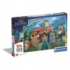 Clementoni- Disney Encanto Supercolor Encanto-104 Pièces, Enfants 6 Ans, Puzzle Dessin Animé-Fabriqué en Italie, 25746