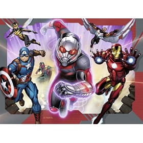 Ravensburger Marvel Avengers 4 in Box 12, 16, 20, 24 Pieces Jigsaw Puzzles for Kids Age 3 Years Up