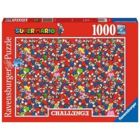Ravensburger - Puzzle Adulte - Puzzle 1000 p - Super Mario Challenge Puzzle - 16525