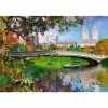 Trefl Vue Manhattan Parc Vert DIY Divertissement Créatif Cadeau Amusement Puzzles Classiques, TR10467, Central Park New York,