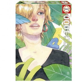 Educa - Tropical, Esther Gili | Puzzle de 1000 pièces. Mesure : 48 x 68 cm. Comprend Fix Puzzle Tail pour laccrocher Une Foi