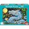 Schmidt Spiele 56438 Puzzle daventure de Dragon, 200 pièces pour Enfants, Coloré