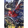 Clementoni- Marvel Spiderman Supercolor Spiderman-180 Pièces, Enfants 7 Ans, Puzzle Dessin Animé-Fabriqué en Italie, 29782