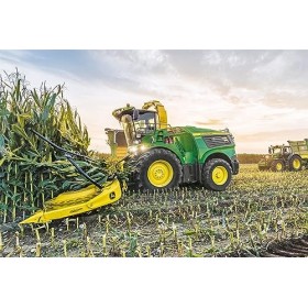 Schmidt Spiele 56471 John Deere 9900i Ensileuse, 150 pièces Puzzle pour Enfants, Coloré