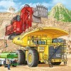 Ravensburger - 80120 - Puzzle Tracteurs Et Machines De Chantiers 3x49 Pièces