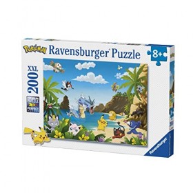 Ravensburger - Puzzle Enfant - Puzzle 200 p XXL - Attrapez-les tous ! - Pokémon - Dès 8 ans - 12840