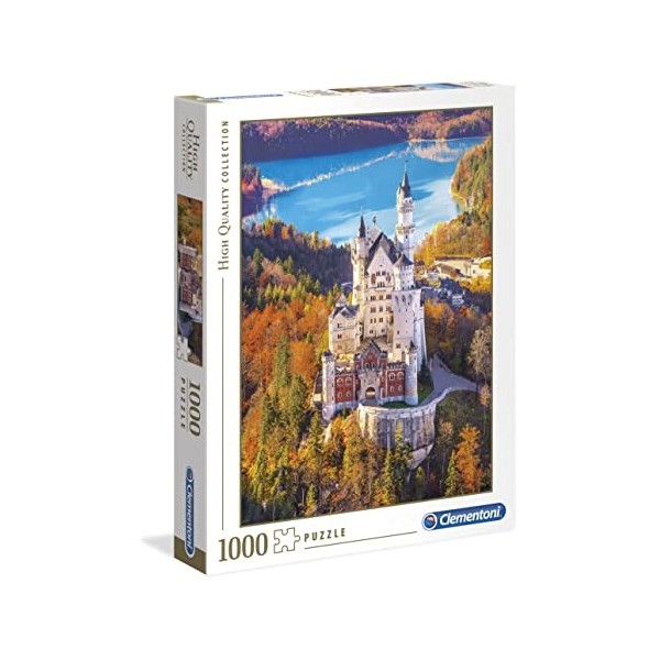 Clementoni - 39382 - Puzzle - Neuschwastein - 1000 Pièces