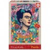 Educa - Viva la Vida, Kahlo Frida Puzzle avec 500 pièces, Mesure approximative: 34 x 48 cm, Inclut Fix Puzzle pour accrocher 