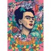 Educa - Viva la Vida, Kahlo Frida Puzzle avec 500 pièces, Mesure approximative: 34 x 48 cm, Inclut Fix Puzzle pour accrocher 