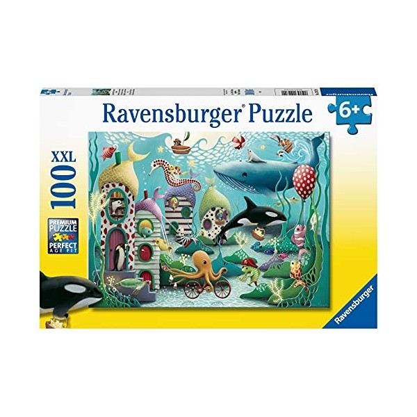 Ravensburger - Puzzle Enfant - Puzzle 100 p XXL - Merveilles sous-marines / Demelsa Haughton - Dès 6 ans - 12972