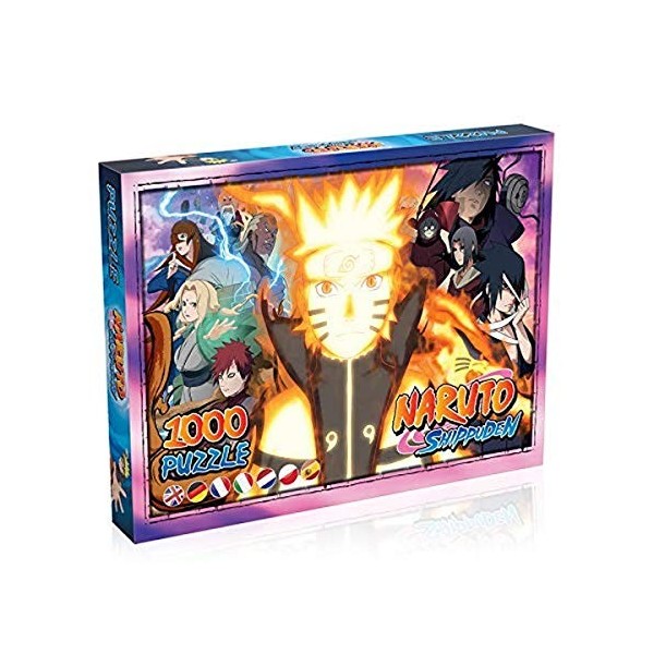 WINNING MOVES - PUZZLE NARUTO SHIPPUDEN - 1000 Pièces - Version française