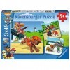 Ravensburger - Puzzle Enfant - Puzzles 3x49 p - L’équipe des 4 pattes - PatPatrouille - Dès 5 ans - 09239