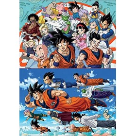 Educa - 2 Puzzles per Enfant de 100 pièces | Dragon Ball Super. Recommandé à partir de 6 Ans 18214 