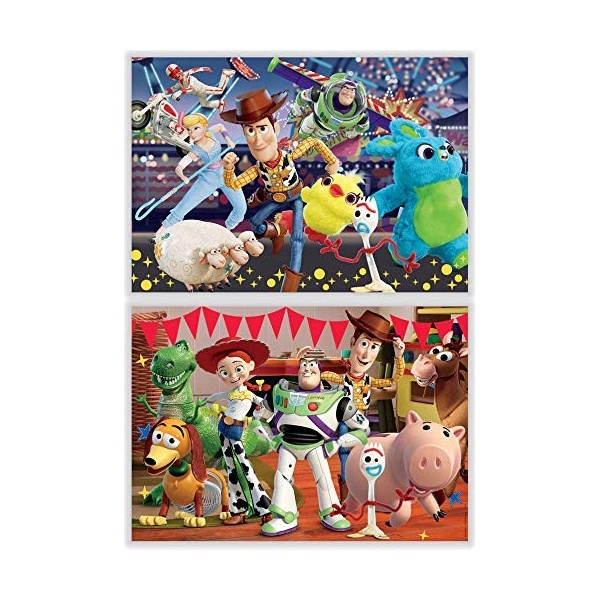 Educa - 2 Puzzles per Enfant de 100 pièces | Toy Story 4. Composé de Grandes pièces Parfaitement finies. Recommandé à partir 