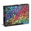 Clementoni Canicas 1000pzs Does Not Apply Colorboom Collection Marbles 1000 pièces, Gradient, Divertissement Adulte, Puzzle c