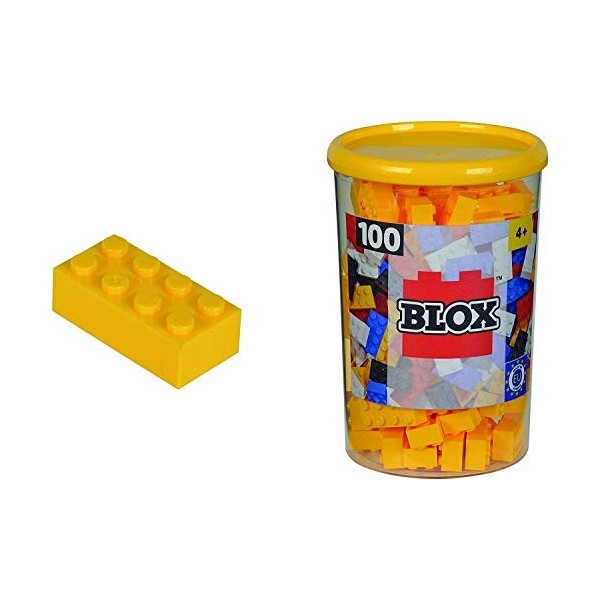 Simba - 104118915 - Ensemble de Blocs de Construction - Blox 8 - 100 Pièces - Blanc