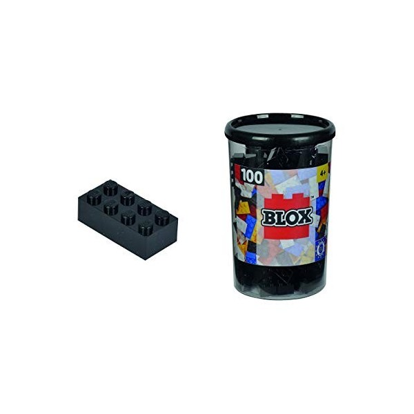 Simba - 104118915 - Ensemble de Blocs de Construction - Blox 8 - 100 Pièces - Blanc